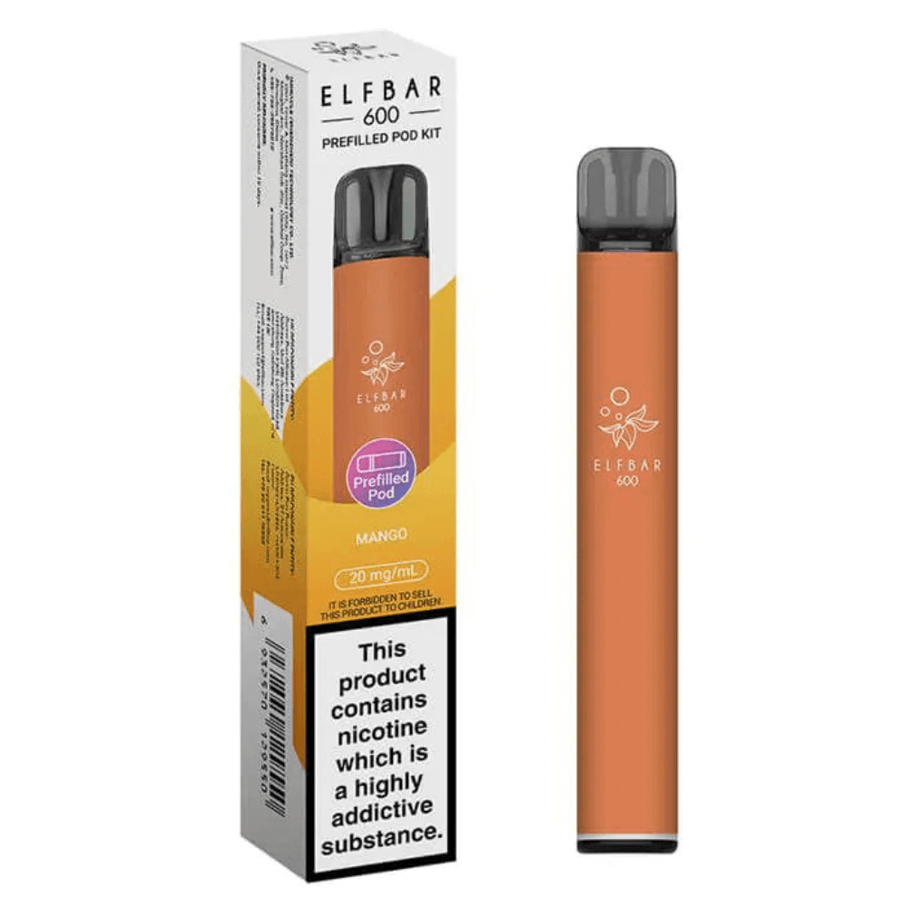  Mango Elf Bar 600 Vape Kit