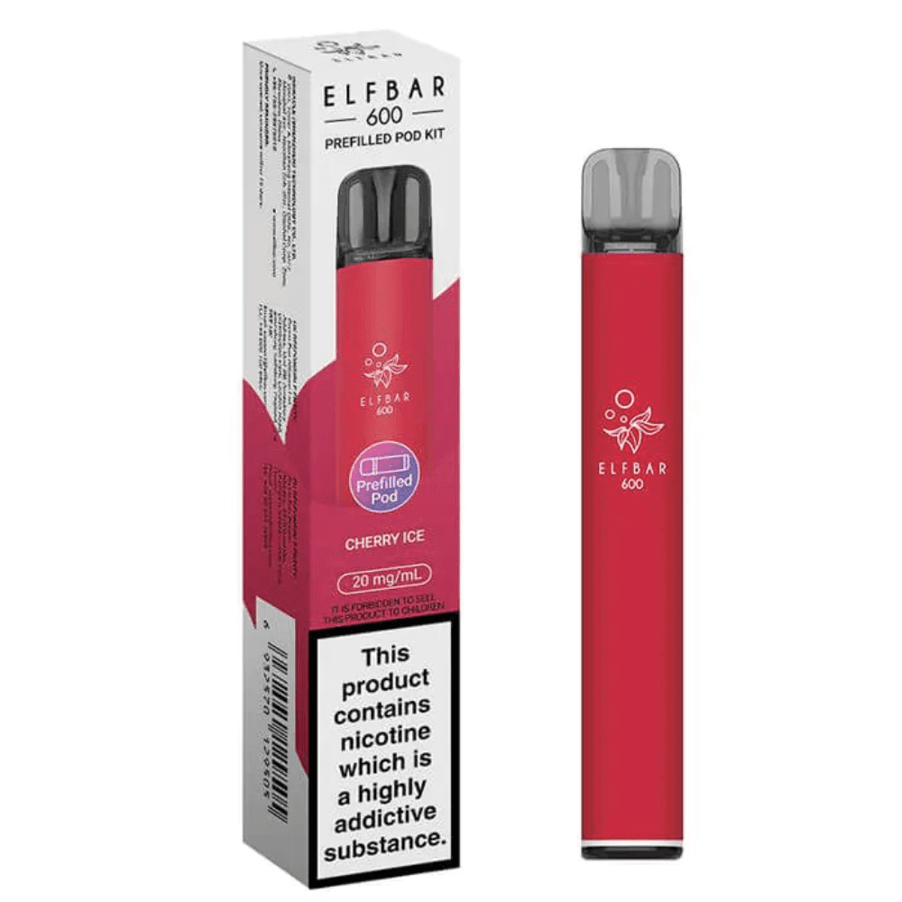  Cherry Ice Elf Bar 600 Vape Kit