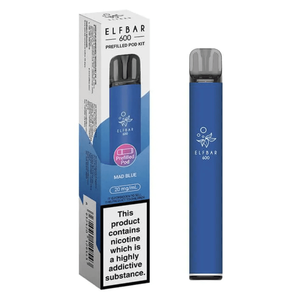 Mad Blue Elf Bar 600 Vape Kit