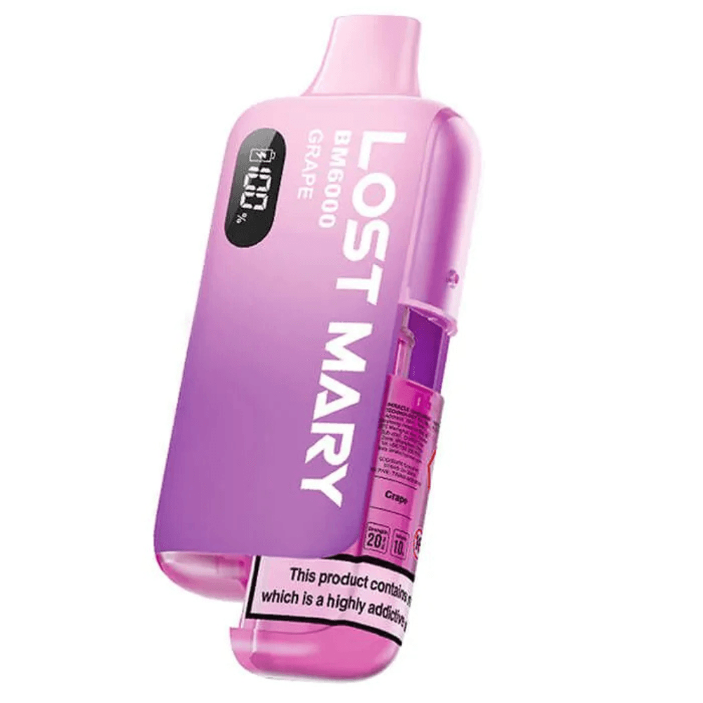  Grape Lost Mary Bm6000 Vape Kit
