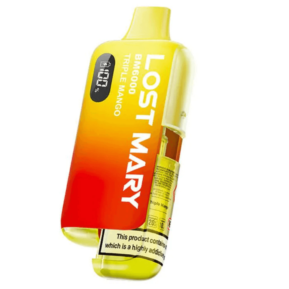  Triple Mango Lost Mary Bm6000 Vape Kit