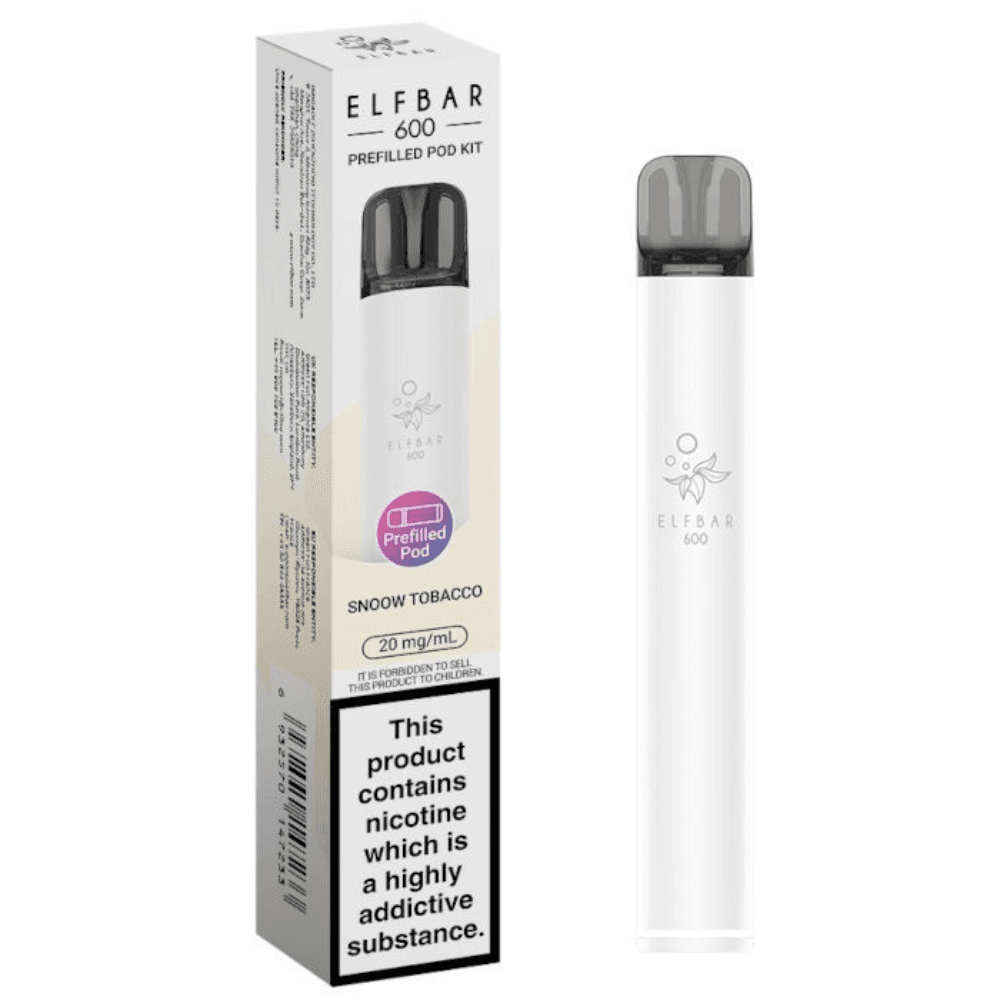  Snoow Tobacco Elf Bar 600 Vape Kit