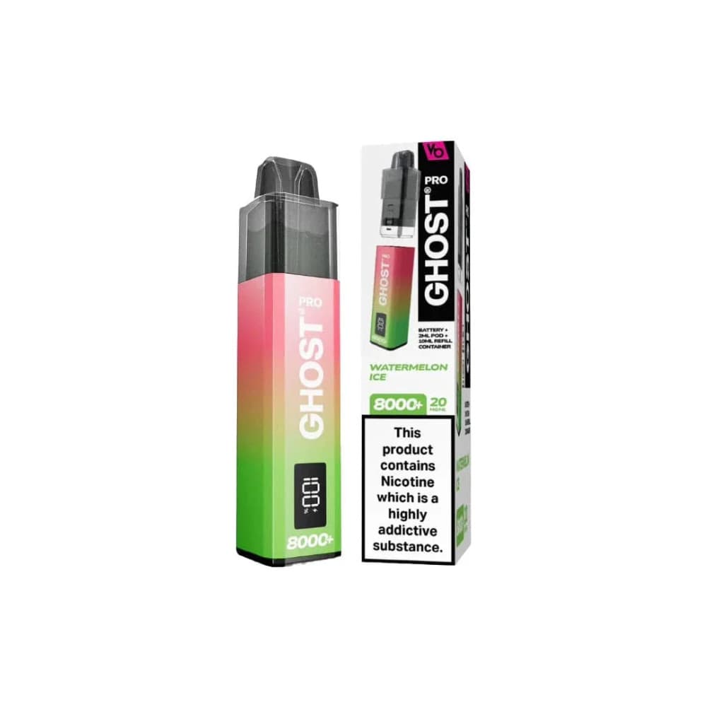  Watermelon Ice Vapes Bar Ghost Pro 8000