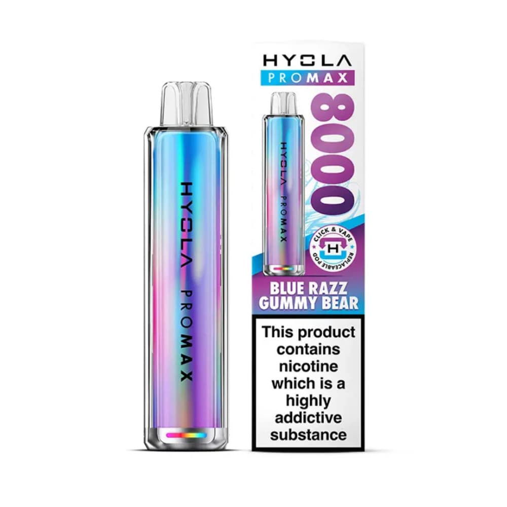  Blue Razz Gummy Bear Hyola Pro Max 8000