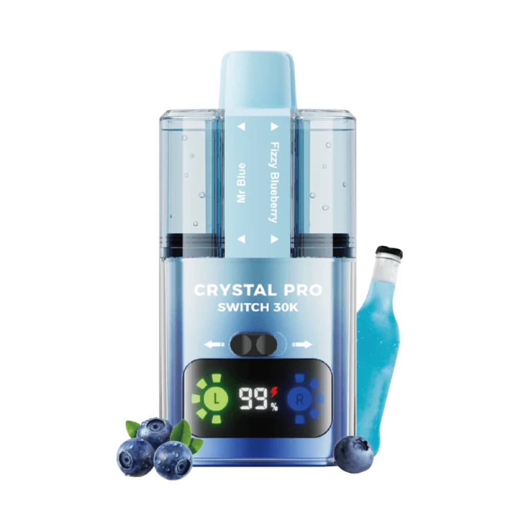  Mr Blue / Fizzy Blueberry Crystal Pro Switch 30k