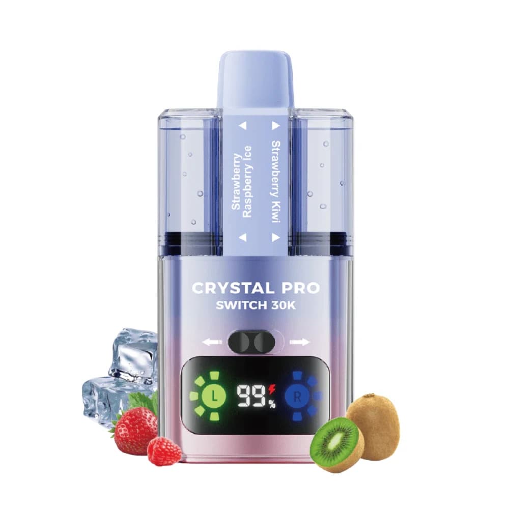  Strawberry Raspberry Ice / Strawberry Kiwi Crystal Pro Switch 30k