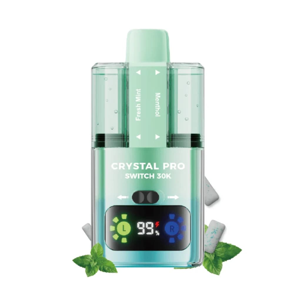  Fresh Mint / Menthol Crystal Pro Switch 30k