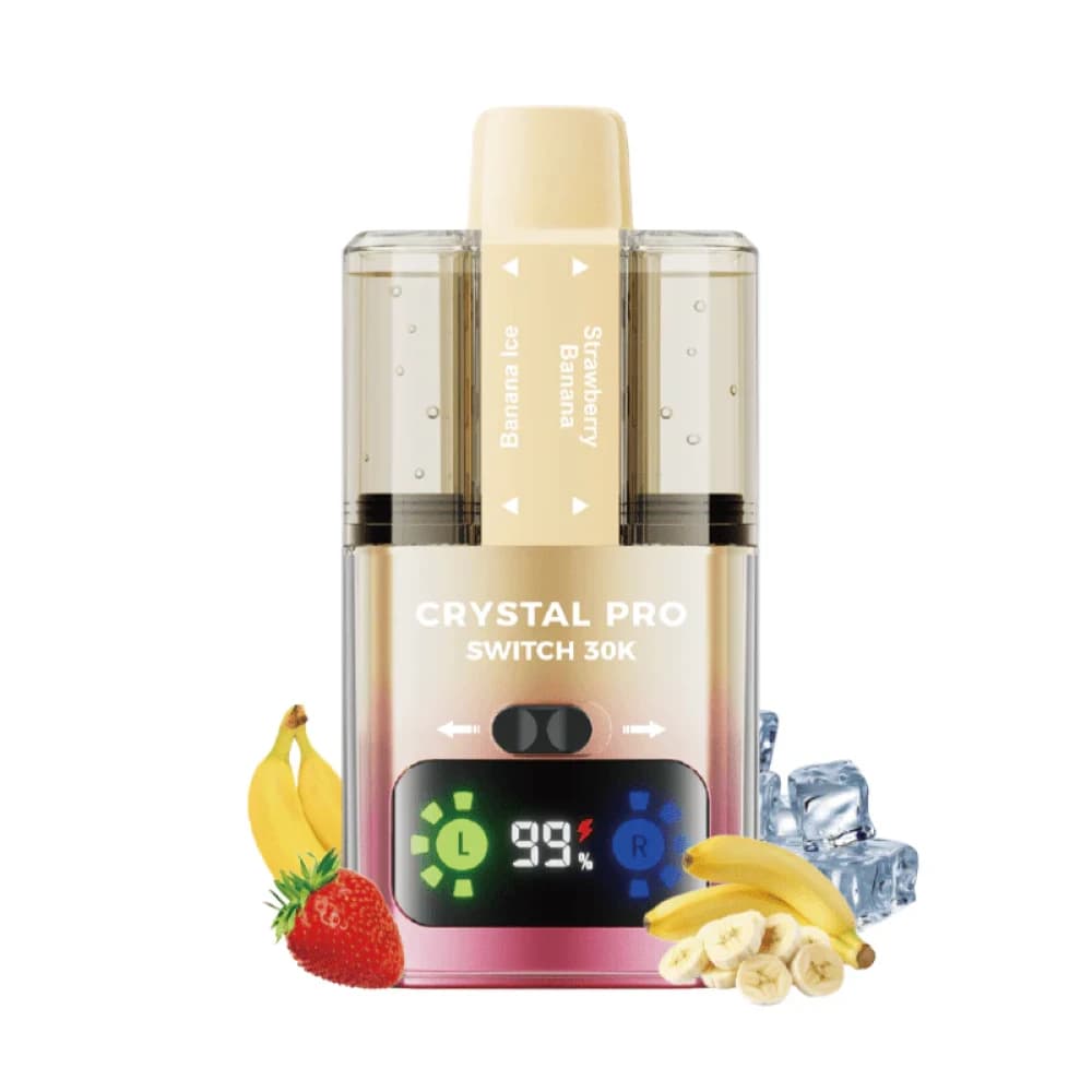  Banana Ice / Strawberry Banana Crystal Pro Switch 30k