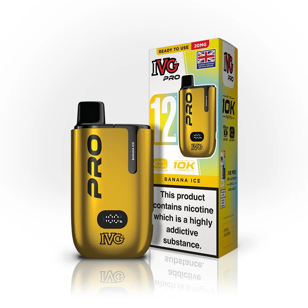  Banana Ice IVG Pro 12 Vape Kit