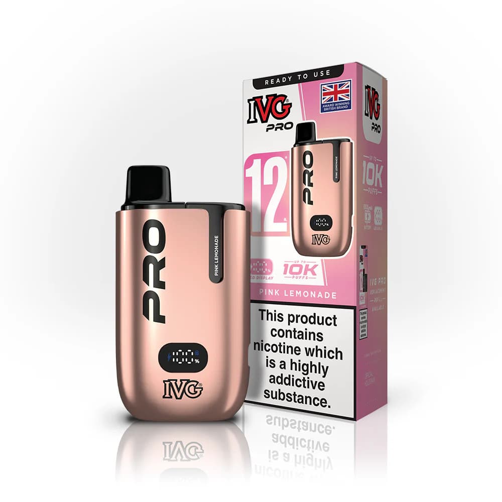  Pink Lemonade IVG Pro 12 Vape Kit