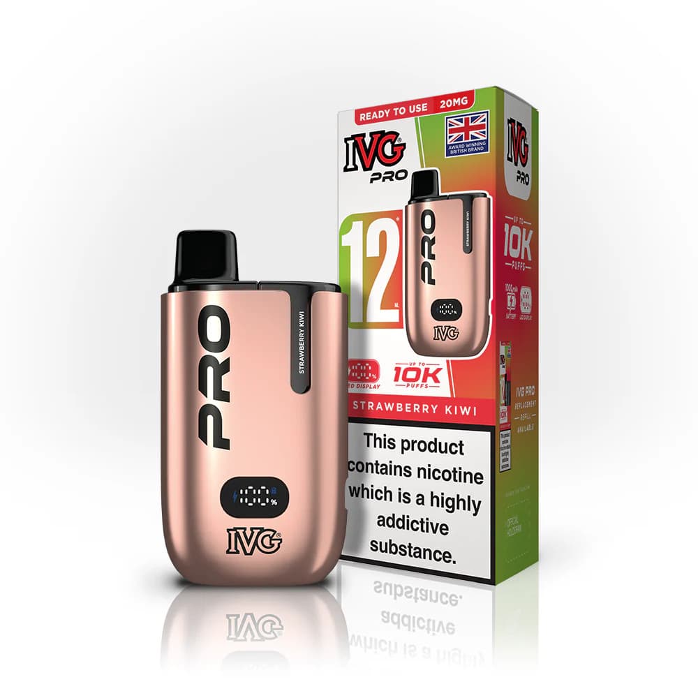  Strawberry Kiwi IVG Pro 12 Vape Kit