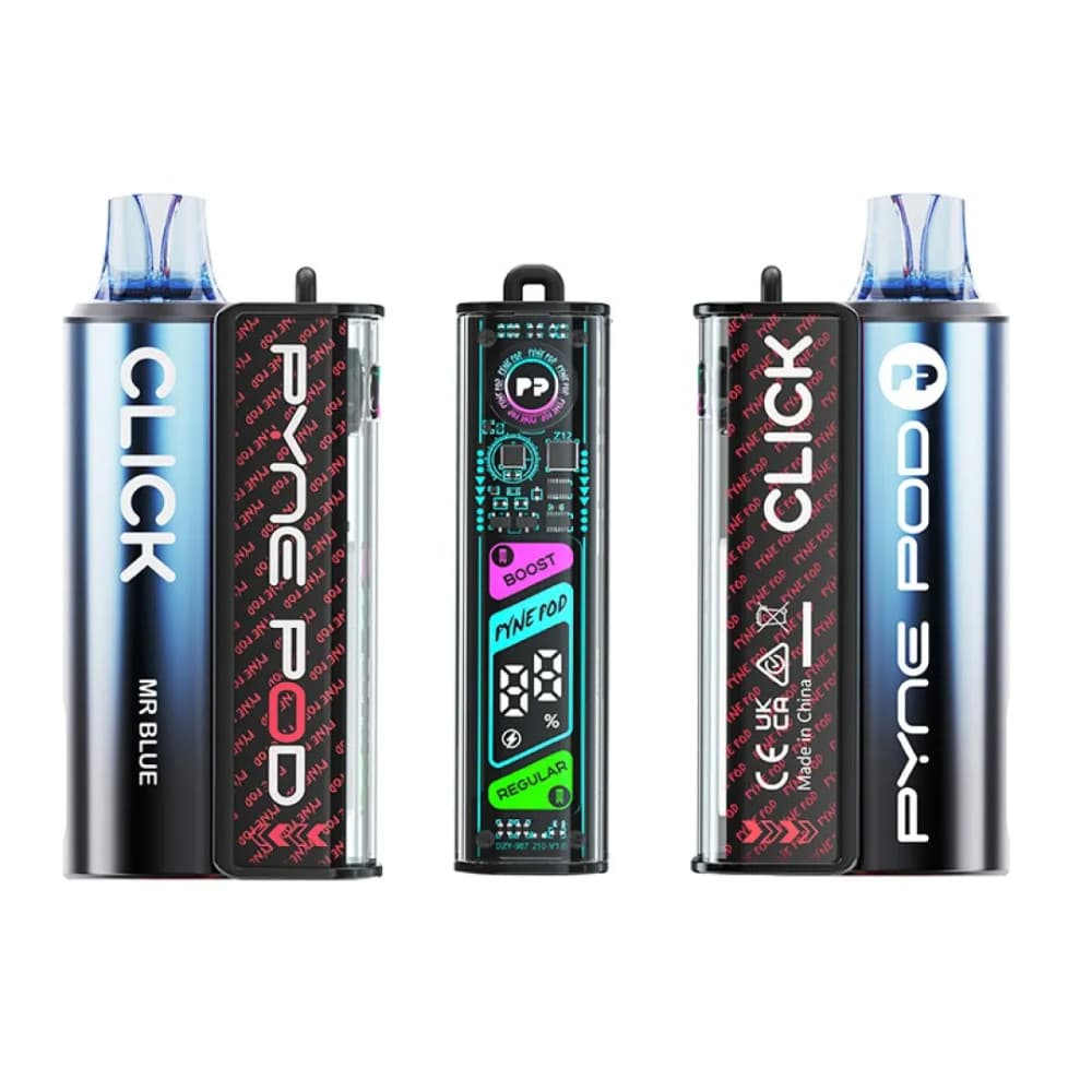  Mr Blue Pyne Pod Click 10k Vape Kit