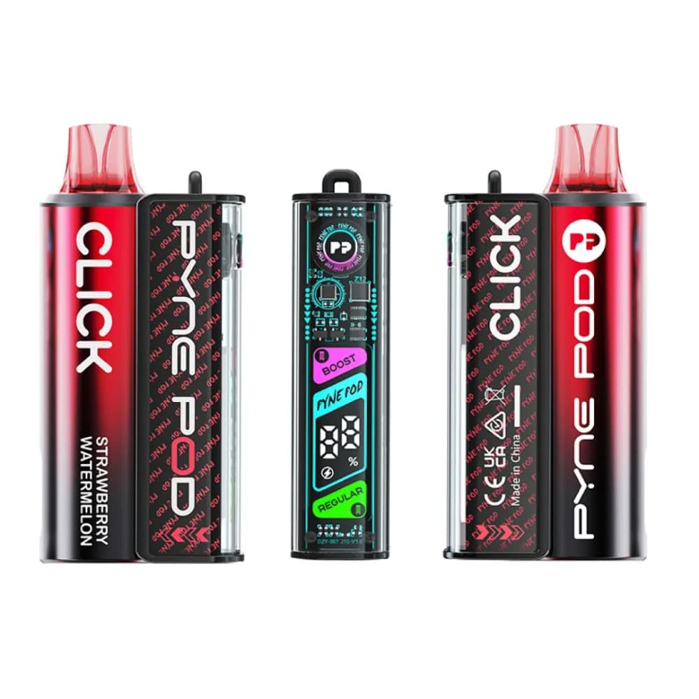  Strawberry Watermelon Pyne Pod Click 10k Vape Kit