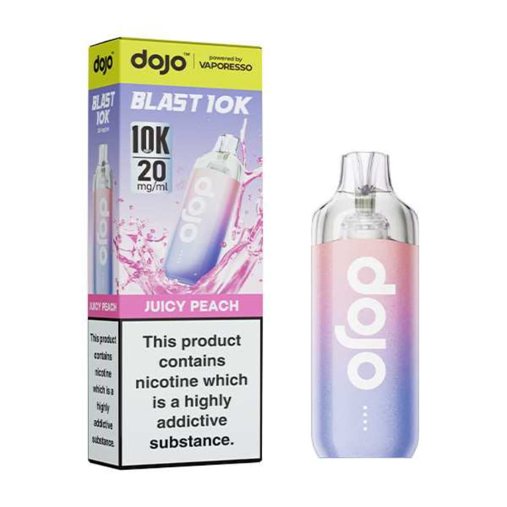  Juicy Peach Vaporesso Dojo Blast 10k