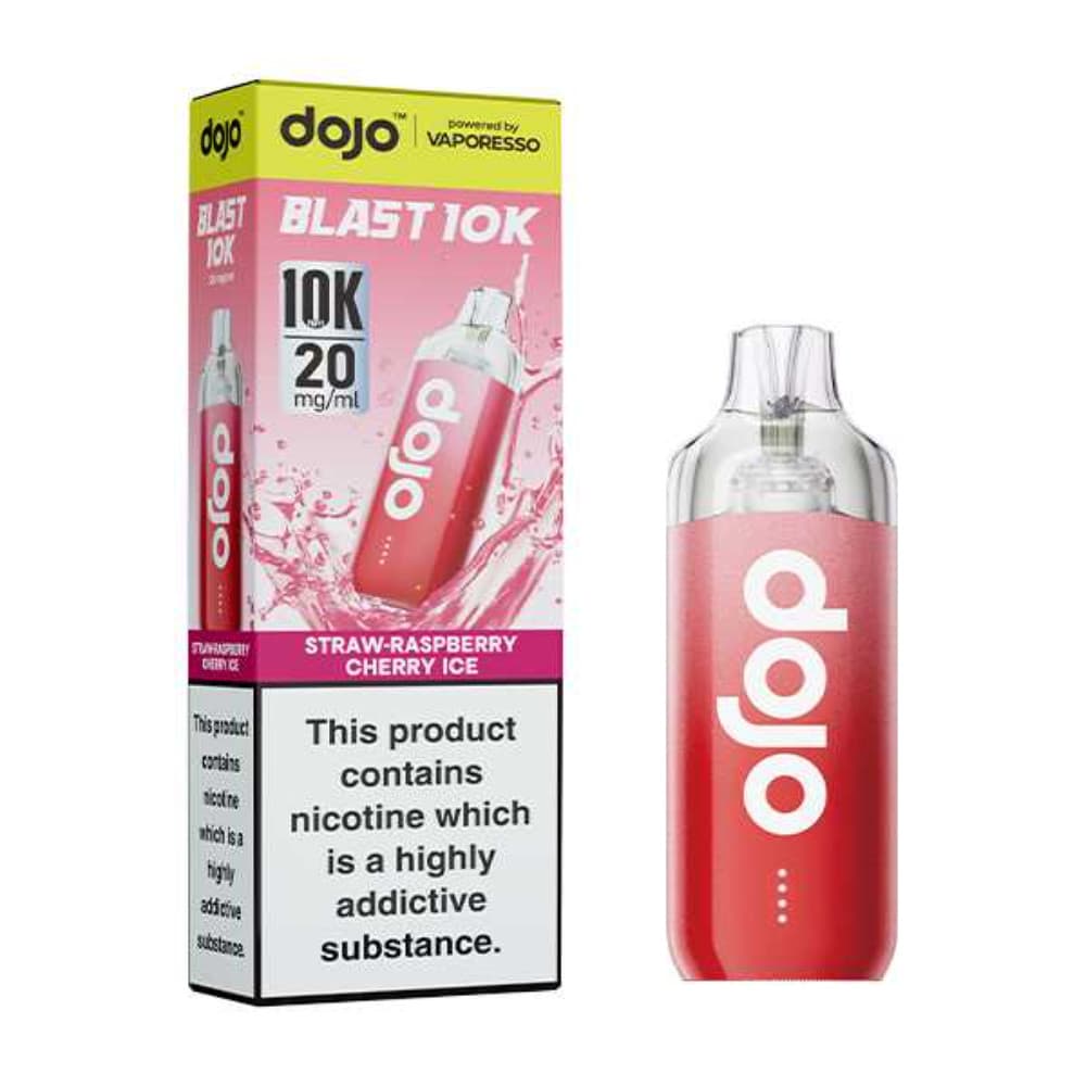  Straw-Raspberry Cherry Ice Vaporesso Dojo Blast 10k