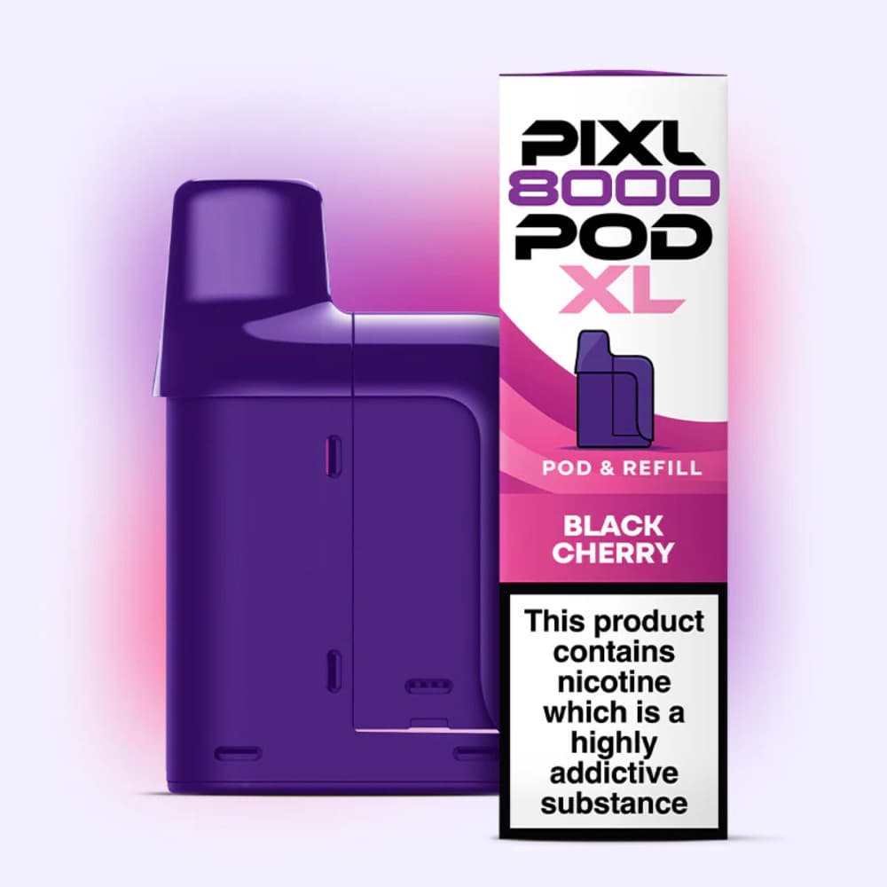  Black Cherry PIXL 8000 Refill Pods