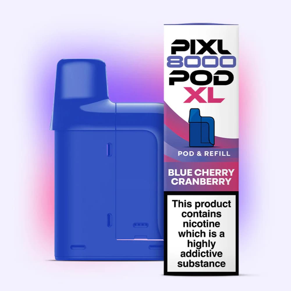  Blue Cherry Cranberry PIXL 8000 Refill Pods
