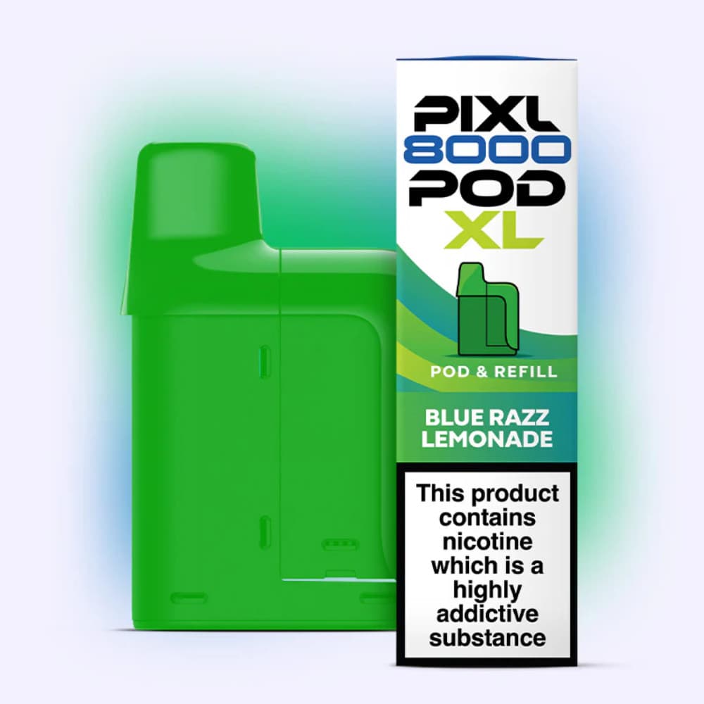  Blue Razz Lemonade PIXL 8000 Refill Pods