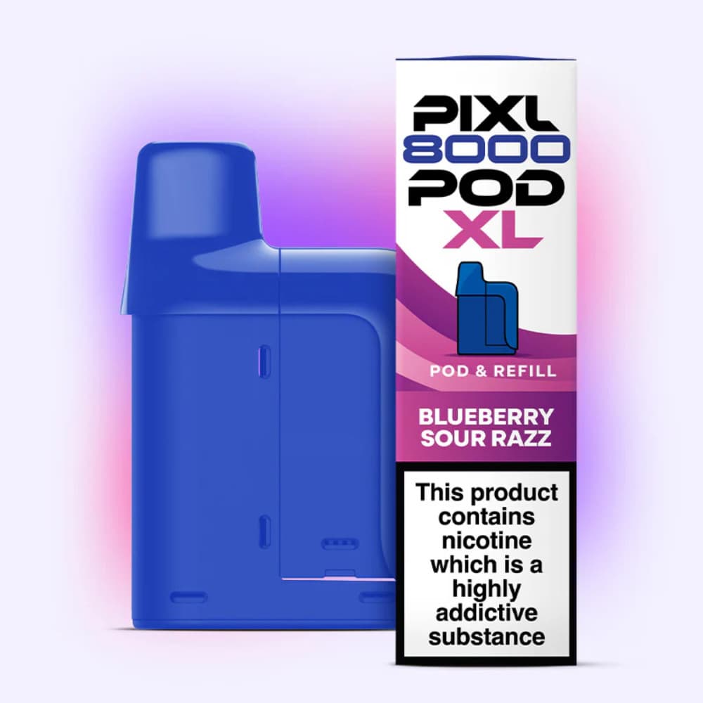  Blueberry Sour Razz PIXL 8000 Refill Pods