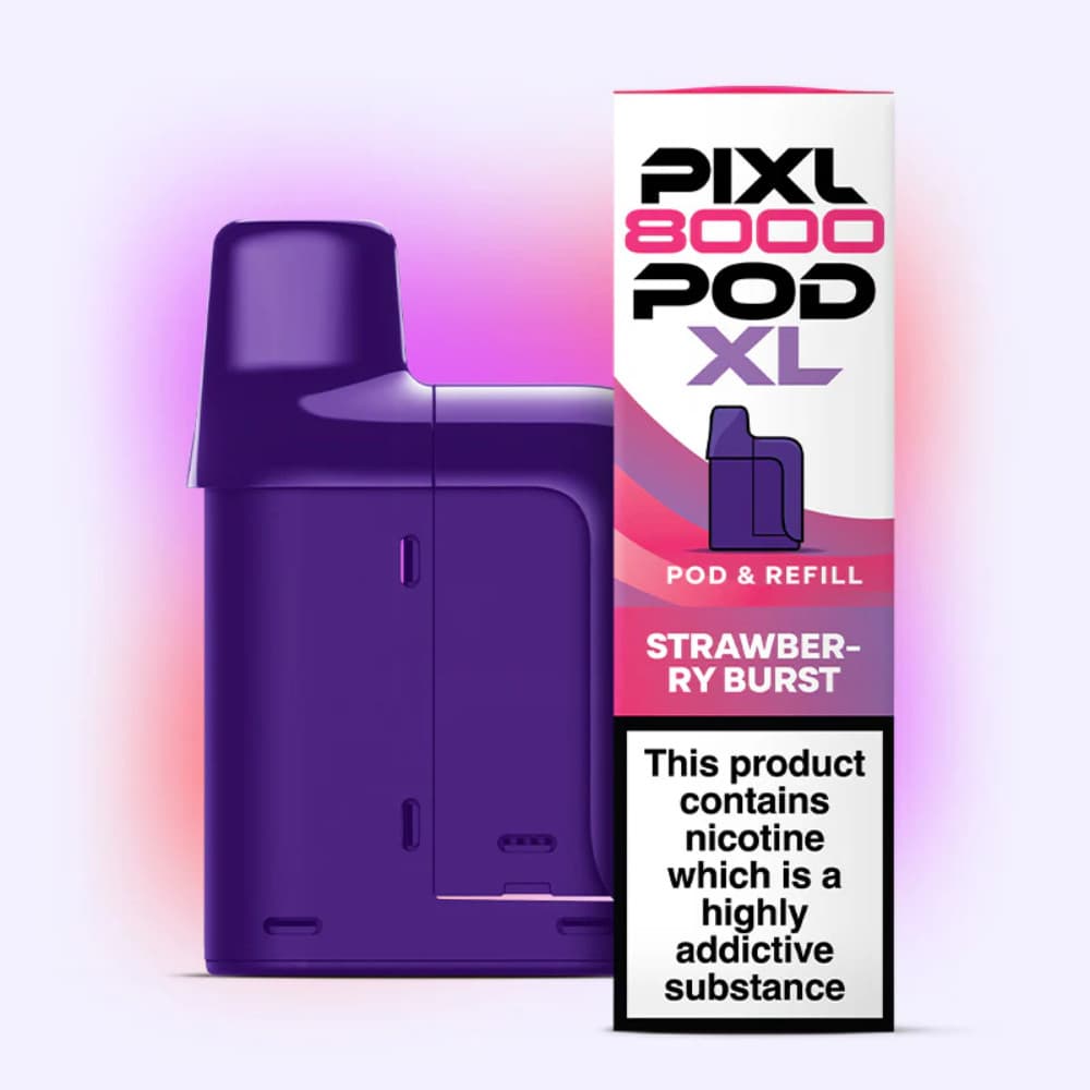  Strawberry Burst PIXL 8000 Refill Pods