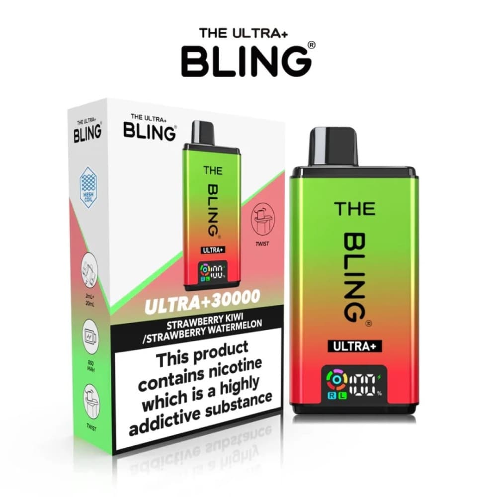  Strawberry Kiwi / Strawberry Watermelon The Crystal Bling Ultra Plus 30K