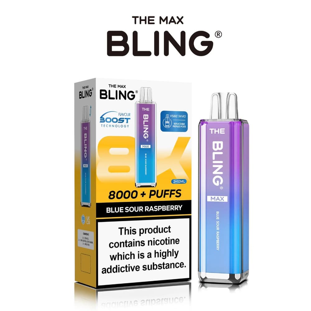  Blue Sour Raspberry The Crystal Bling Pro Max 10k