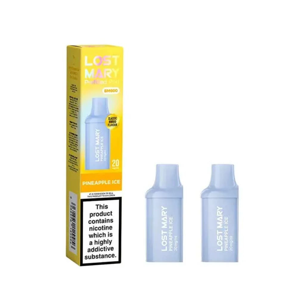  Pineapple Ice Lost Mary Bm600 Refill Pods