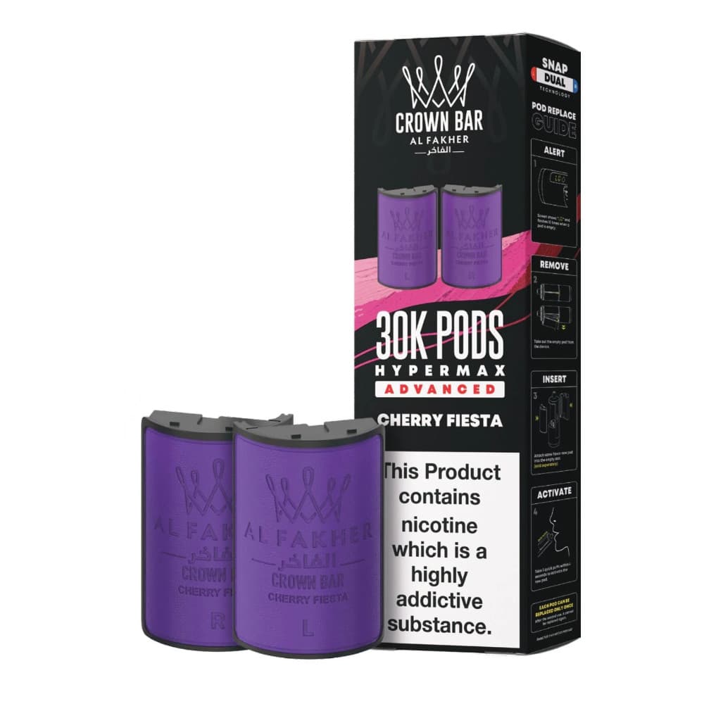  Cherry Fiesta Al Fakher 30k Hypermax Refill Pods