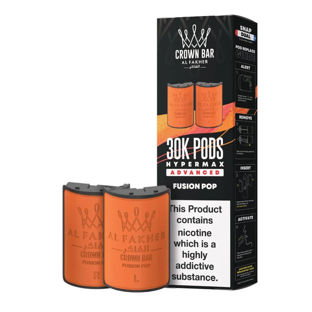  Fusion Pop Al Fakher 30k Hypermax Refill Pods