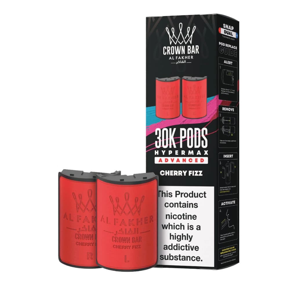  Cherry Fizz Al Fakher 30k Hypermax Refill Pods