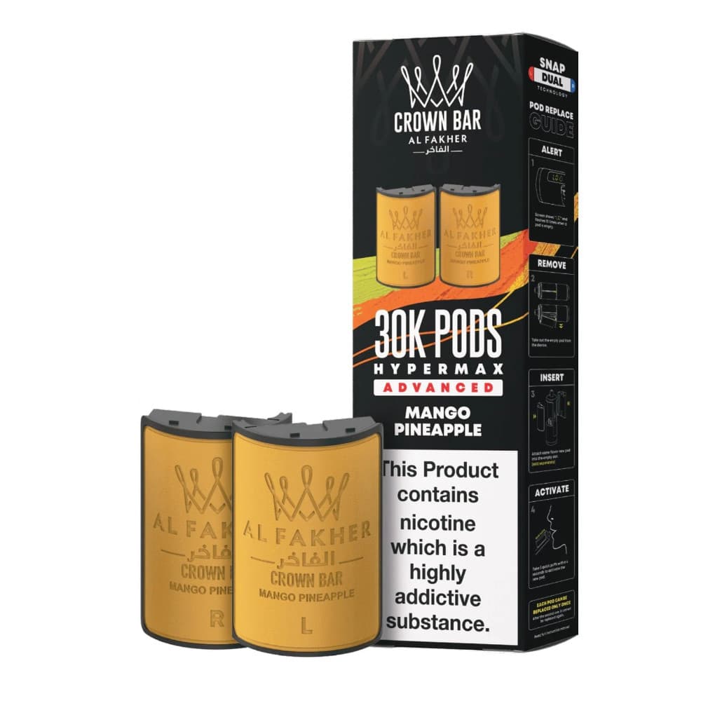  Mango Pineapple Al Fakher 30k Hypermax Refill Pods