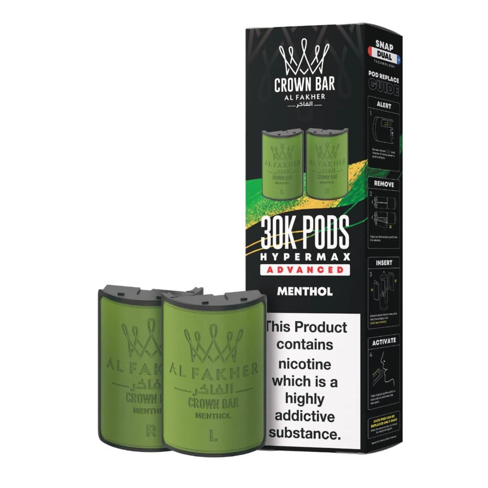  Menthol Al Fakher 30k Hypermax Refill Pods