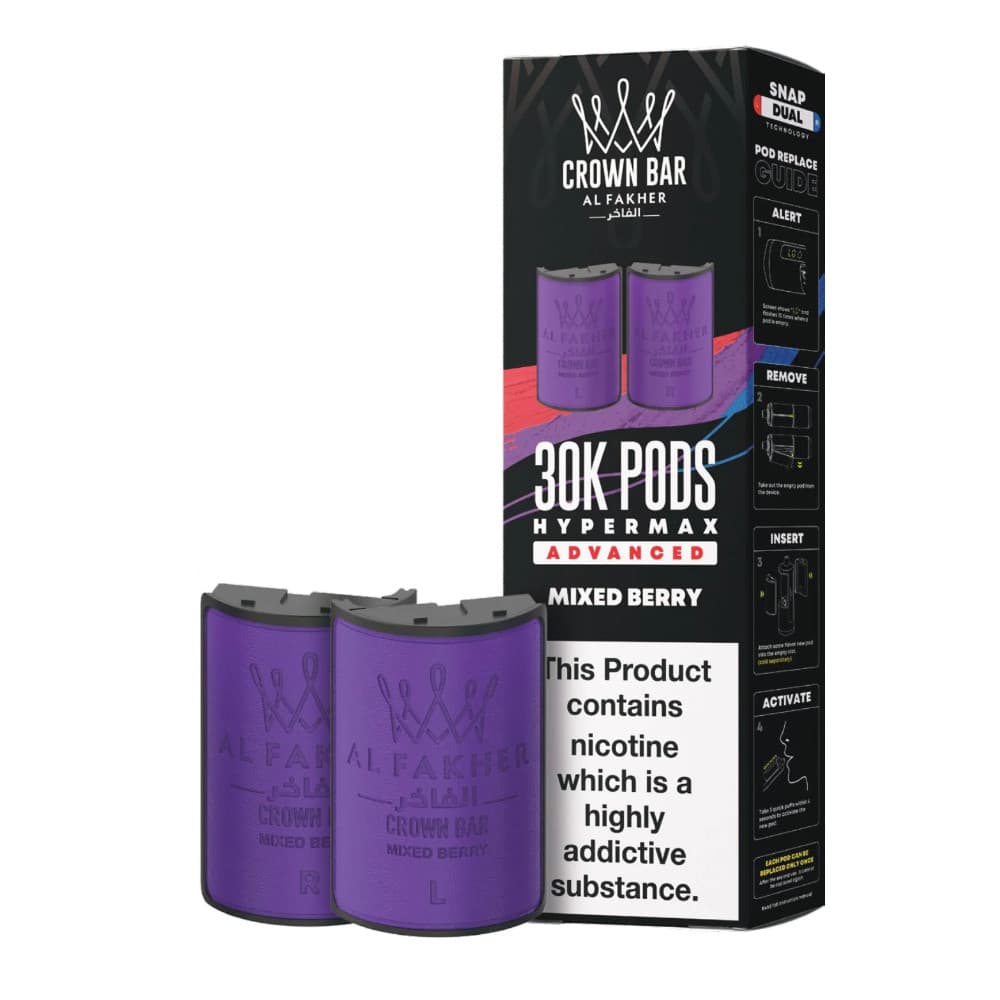  Mixed Berry Al Fakher 30k Hypermax Refill Pods