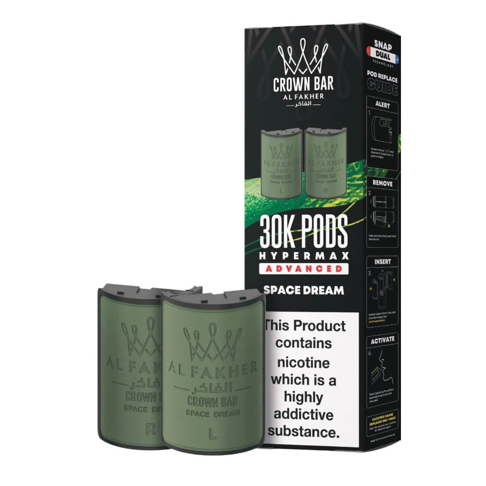  Space Dream Al Fakher 30k Hypermax Refill Pods