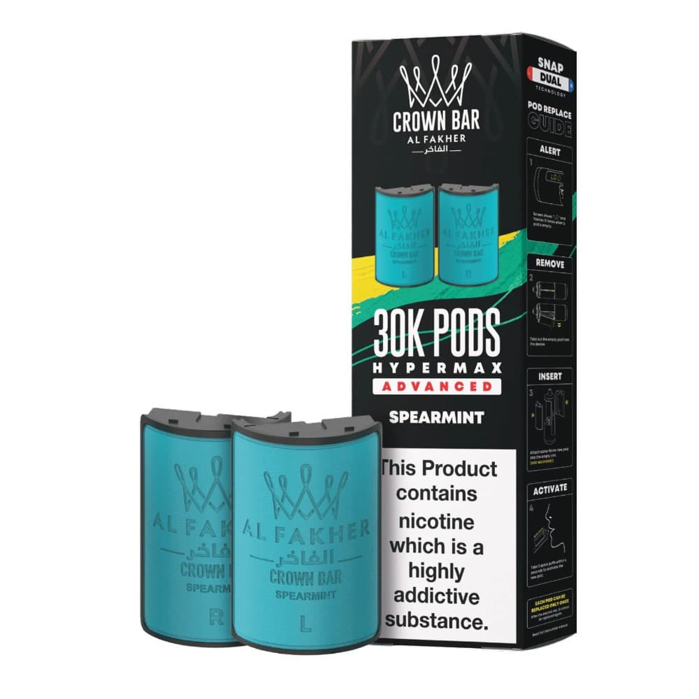  Spearmint Al Fakher 30k Hypermax Refill Pods