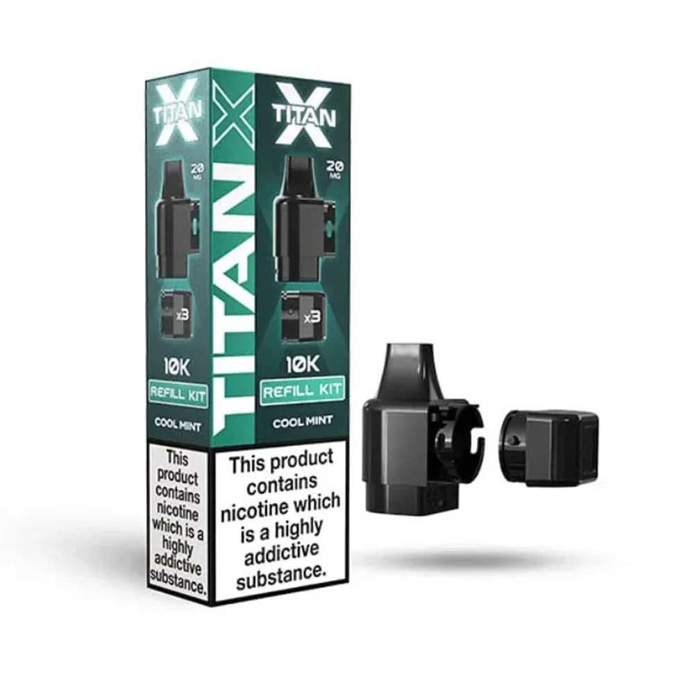  Cool Mint Titan X 10K Refill Pods