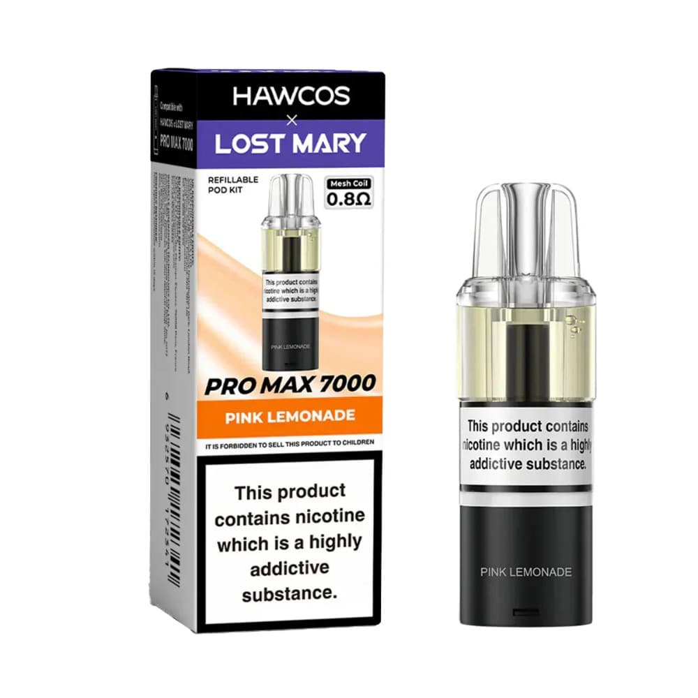  Pink Lemonade Lost Mary Hawcos Pro Max 7000 Pods