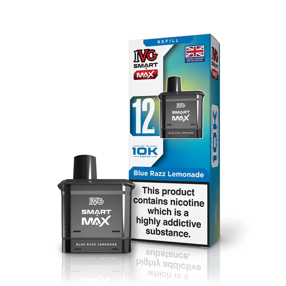  Blue Razz Lemonade IVG Smart Max 10k Refill Pods