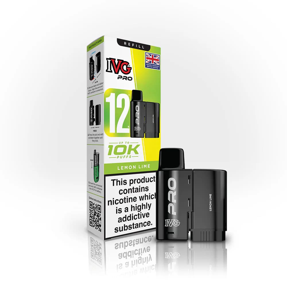  Lemon Lime IVG Pro 12 Refill Pods