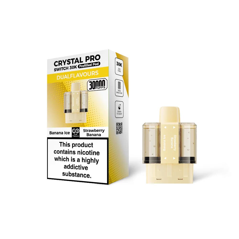  Banana Ice / Strawberry Banana Crystal Pro Switch 30k Refill Pods