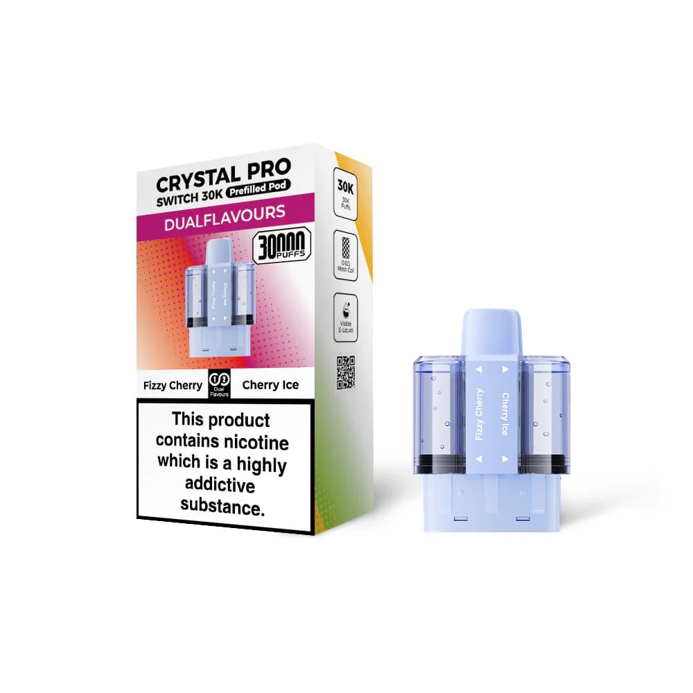  Fizzy Cherry / Cherry Ice Crystal Pro Switch 30k Refill Pods
