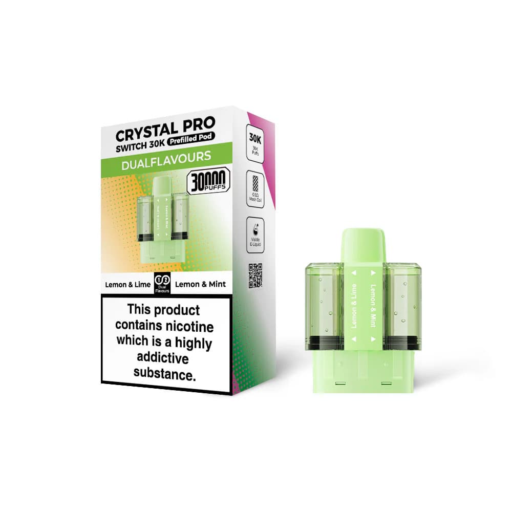  Lemon Lime / Lemon Mint Crystal Pro Switch 30k Refill Pods