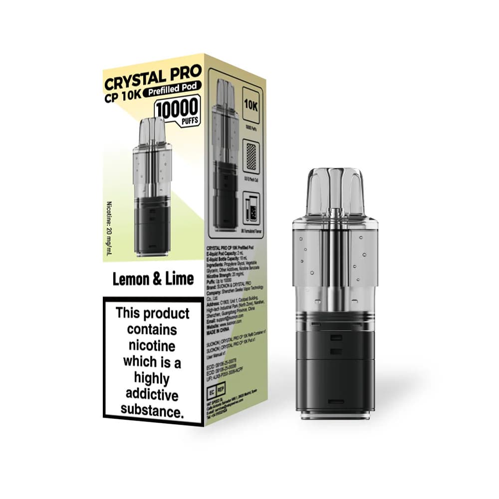  Lemon Lime Crystal Pro CP 10k Refill Pods