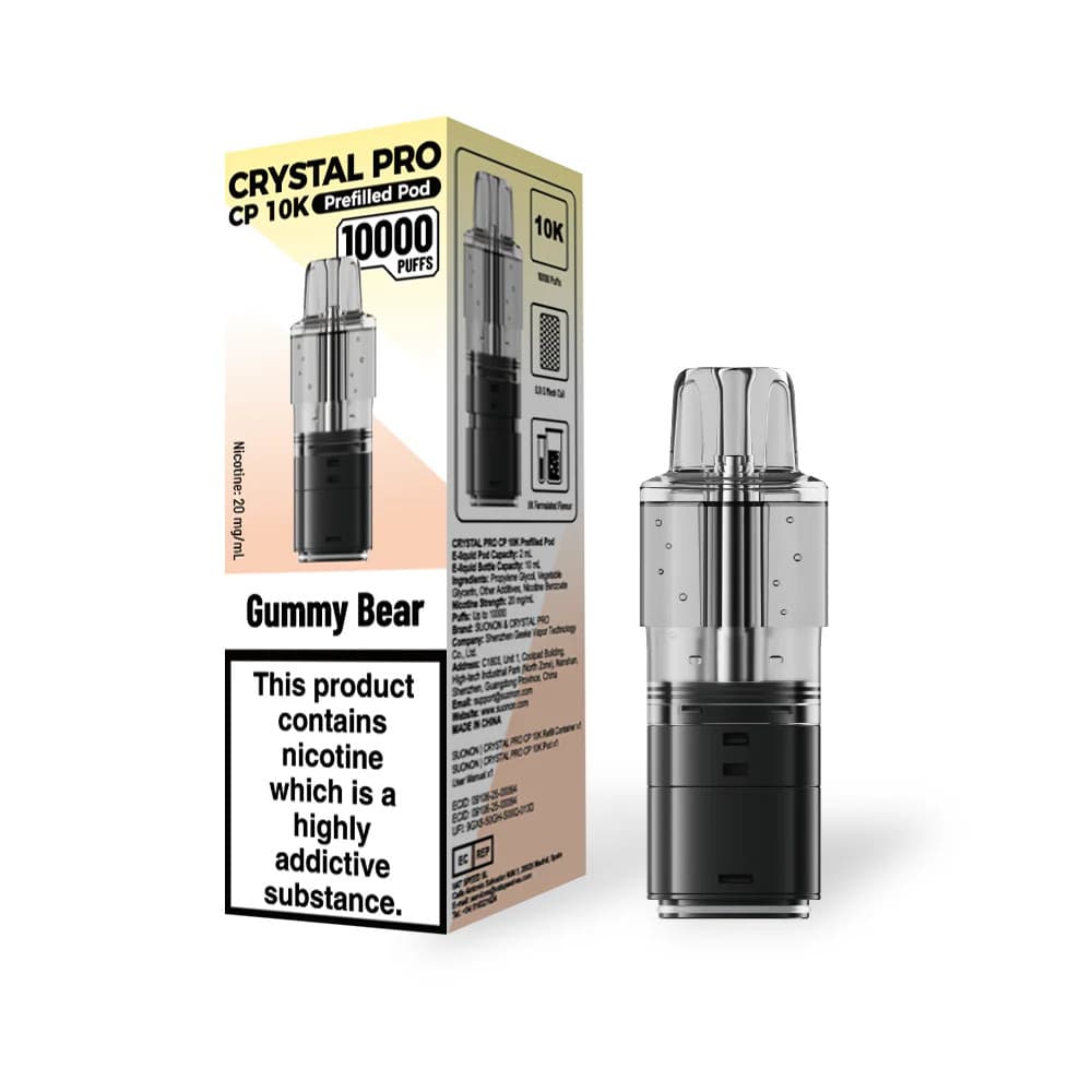 Gummy Bear Crystal Pro CP 10k Refill Pods