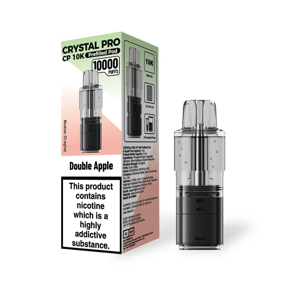  Double Apple Crystal Pro CP 10k Refill Pods