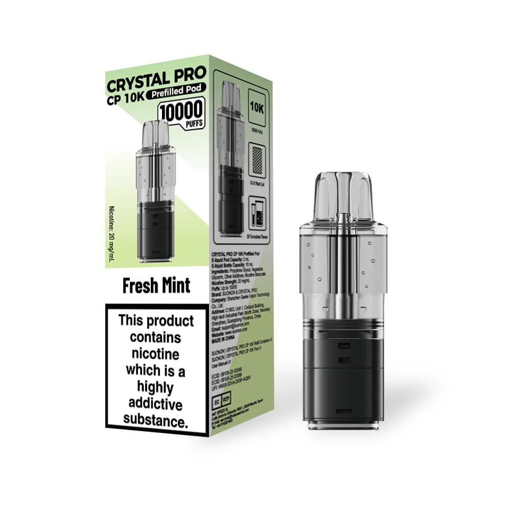  Fresh Mint Crystal Pro CP 10k Refill Pods