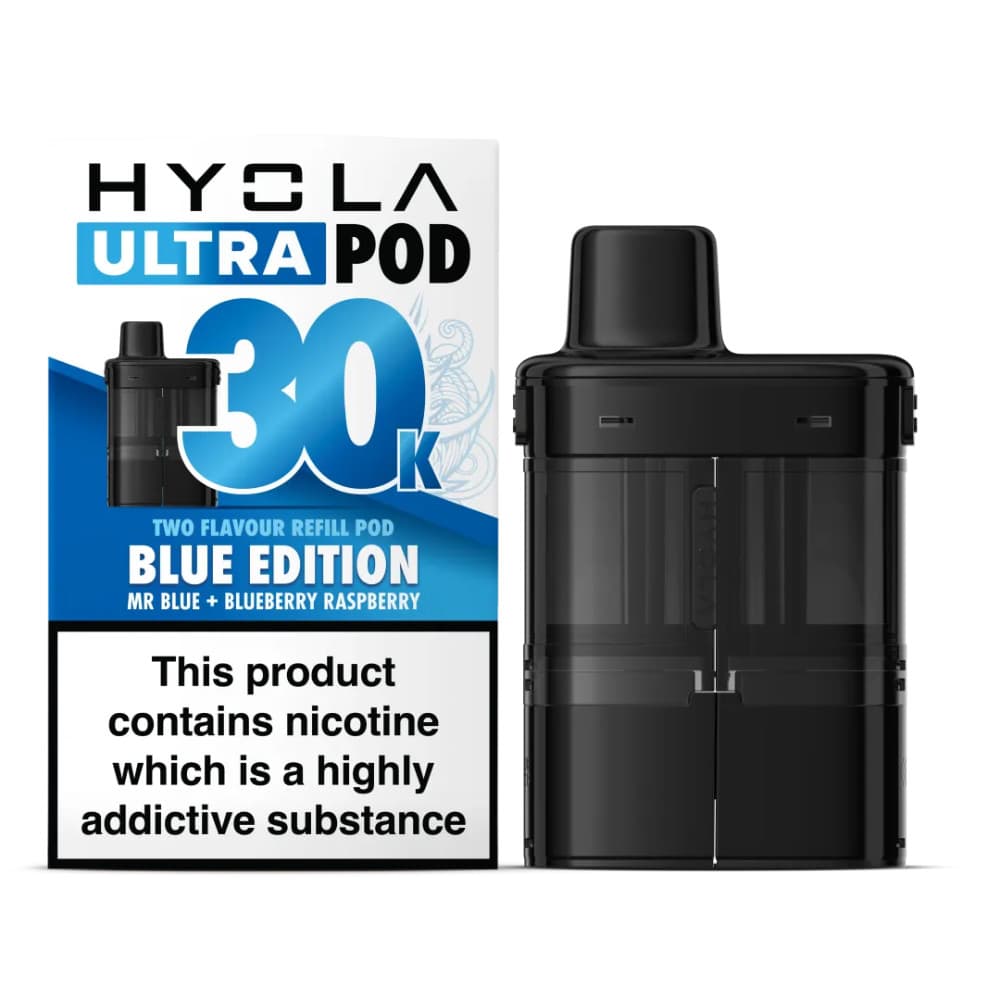  Blue Edition Hyola Ultra 30k Refill Pods