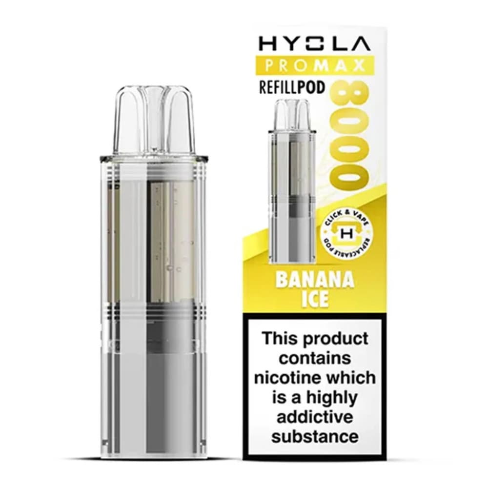 Banana Ice Hyola Pro Max 8000 Refill Pods