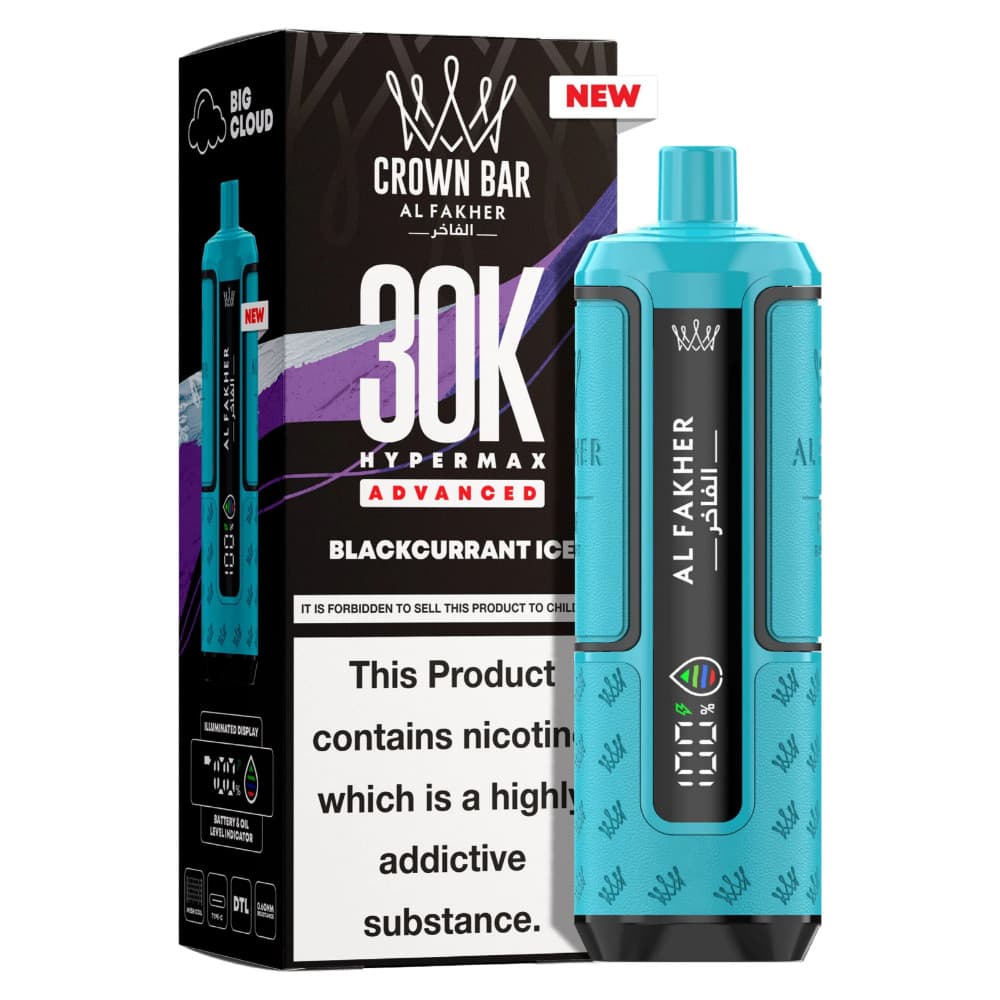  Blackcurrant Ice Al Fakher 30k Hypermax