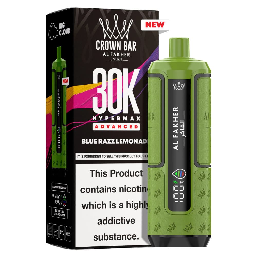  Blue Razz Lemonade Al Fakher 30k Hypermax